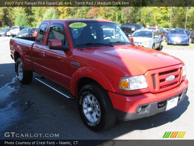 2007 Ford Ranger FX4 SuperCab 4x4 in Torch Red