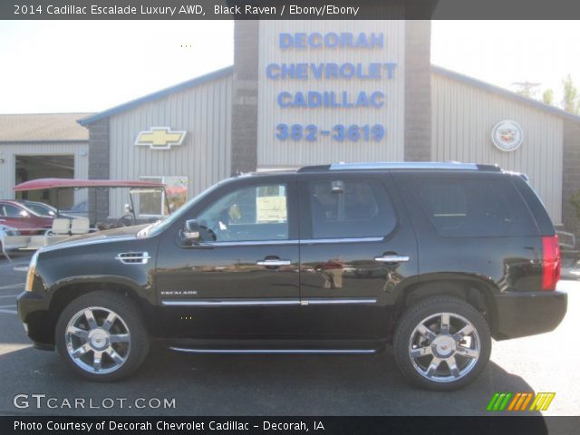 2014 Cadillac Escalade Luxury AWD in Black Raven