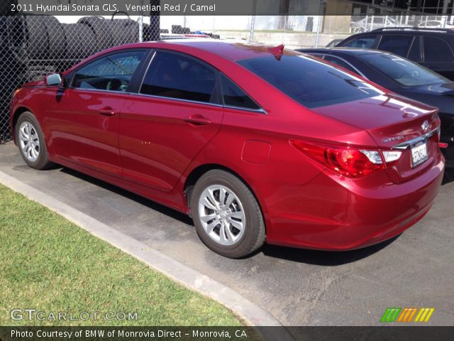 2011 Hyundai Sonata GLS in Venetian Red