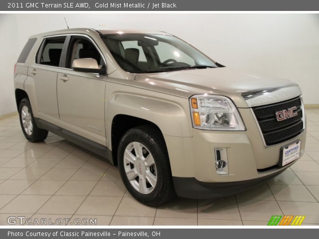 2011 GMC Terrain SLE AWD in Gold Mist Metallic