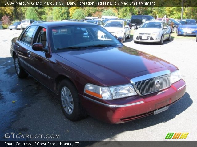 2004 Mercury Grand Marquis GS in Dark Toreador Red Metallic