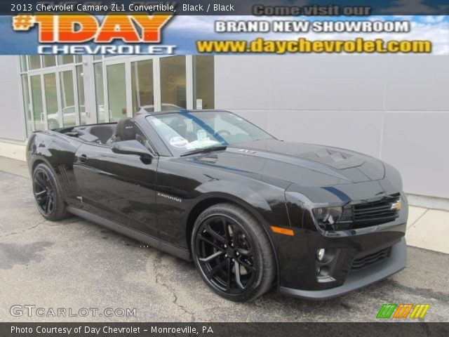2013 Chevrolet Camaro ZL1 Convertible in Black