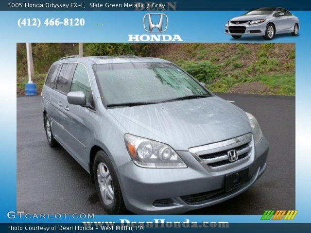 2005 Honda Odyssey EX-L in Slate Green Metallic