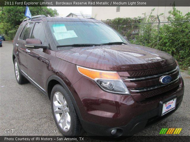 2011 Ford Explorer Limited in Bordeaux Reserve Red Metallic