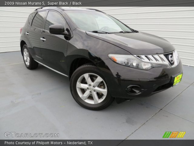 2009 Nissan Murano S in Super Black