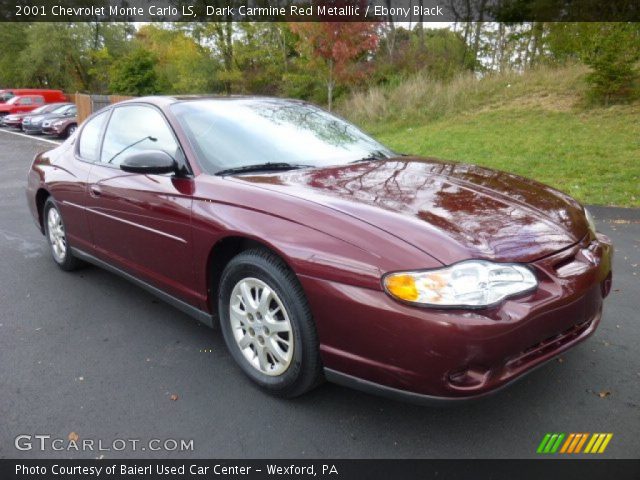 2001 Chevrolet Monte Carlo LS in Dark Carmine Red Metallic