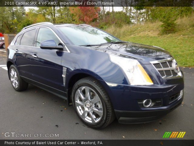 2010 Cadillac SRX 4 V6 AWD in Imperial Blue
