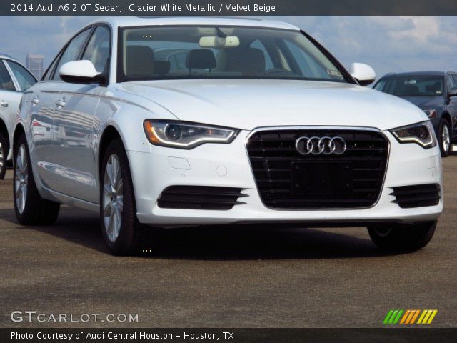2014 Audi A6 2.0T Sedan in Glacier White Metallic