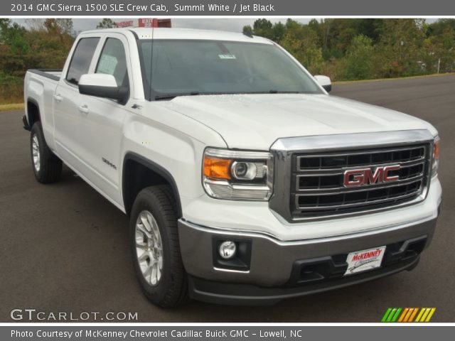 2014 GMC Sierra 1500 SLE Crew Cab in Summit White