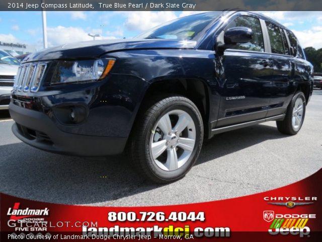 2014 Jeep Compass Latitude in True Blue Pearl