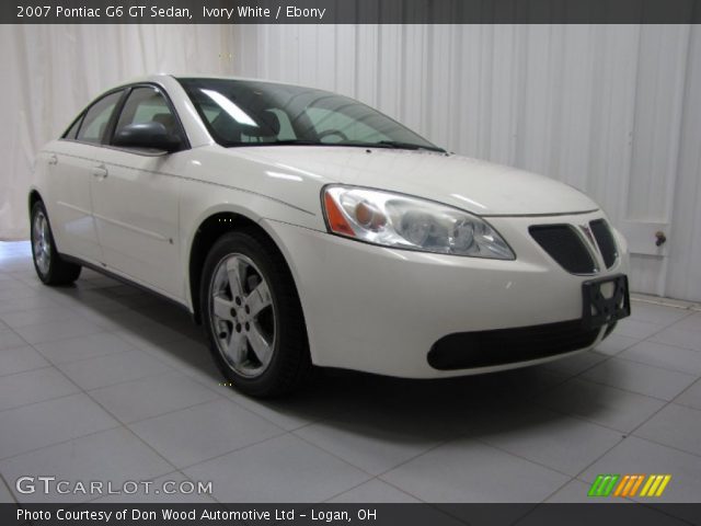 2007 Pontiac G6 GT Sedan in Ivory White
