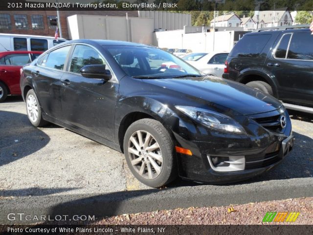 2012 Mazda MAZDA6 i Touring Sedan in Ebony Black