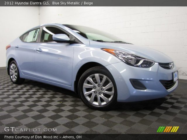 2012 Hyundai Elantra GLS in Blue Sky Metallic