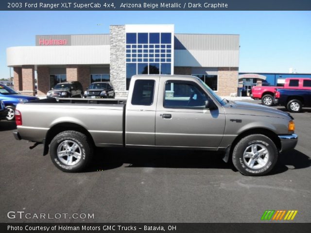2003 Ford Ranger XLT SuperCab 4x4 in Arizona Beige Metallic