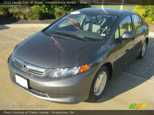 2012 Honda Civic HF Sedan in Polished Metal Metallic