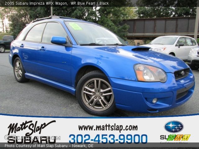 2005 Subaru Impreza WRX Wagon in WR Blue Pearl
