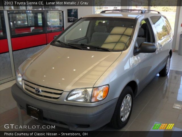 2003 Toyota Sienna CE in Lunar Mist Metallic