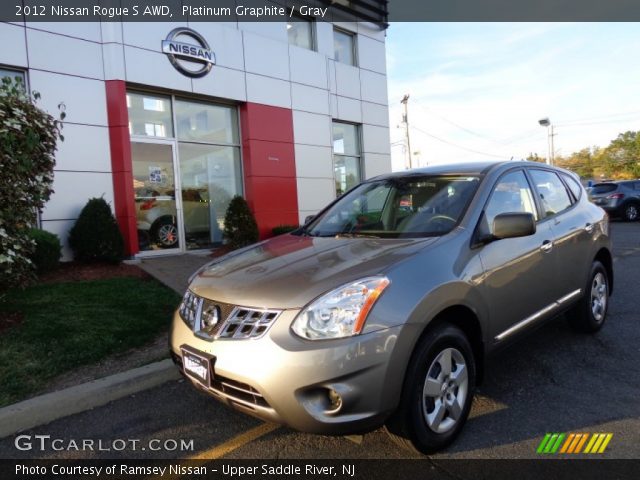 2012 Nissan Rogue S AWD in Platinum Graphite