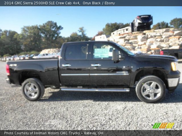 2014 GMC Sierra 2500HD SLE Crew Cab 4x4 in Onyx Black