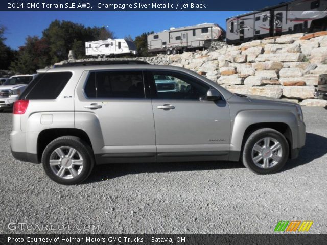 2014 GMC Terrain SLE AWD in Champagne Silver Metallic