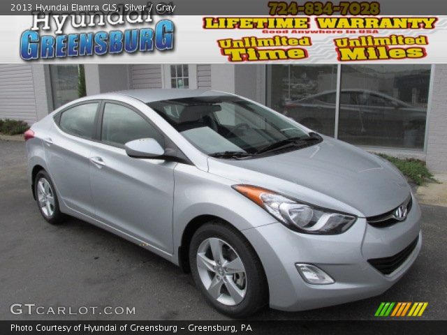 2013 Hyundai Elantra GLS in Silver