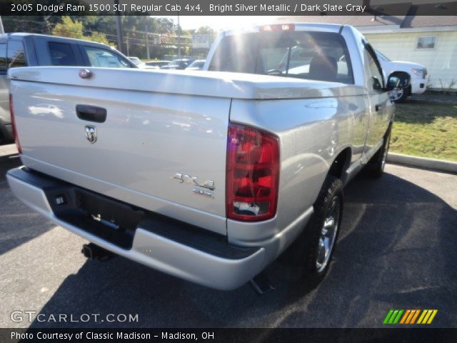2005 Dodge Ram 1500 SLT Regular Cab 4x4 in Bright Silver Metallic