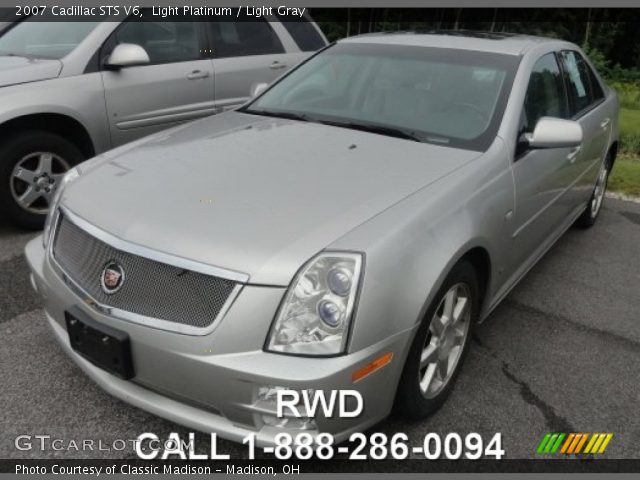 2007 Cadillac STS V6 in Light Platinum