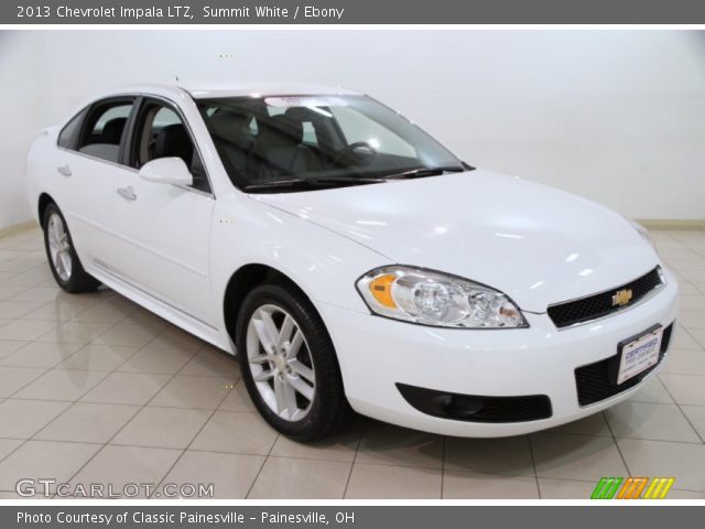 2013 Chevrolet Impala LTZ in Summit White