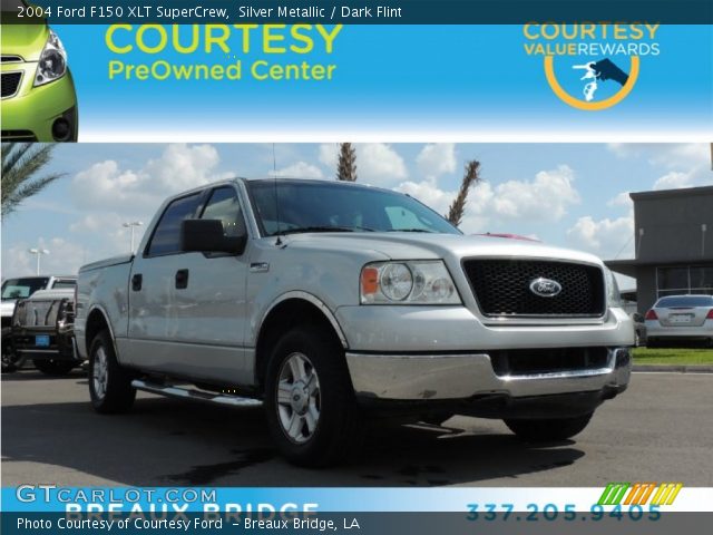 2004 Ford F150 XLT SuperCrew in Silver Metallic
