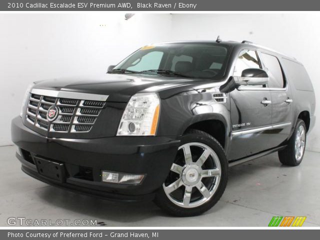 2010 Cadillac Escalade ESV Premium AWD in Black Raven