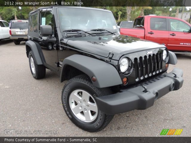 2012 Jeep Wrangler Sport 4x4 in Black