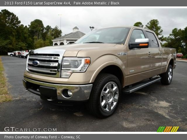 2013 Ford F150 Lariat SuperCrew 4x4 in Pale Adobe Metallic