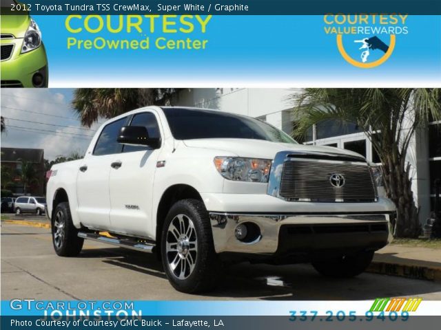 2012 Toyota Tundra TSS CrewMax in Super White