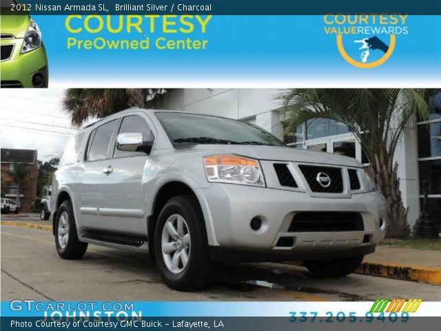 2012 Nissan Armada SL in Brilliant Silver