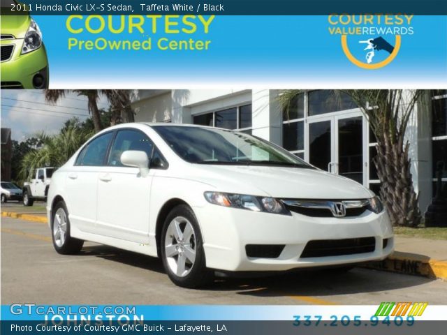 2011 Honda Civic LX-S Sedan in Taffeta White