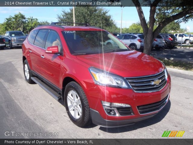 2014 Chevrolet Traverse LT in Crystal Red Tintcoat
