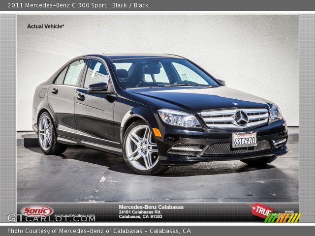 2011 Mercedes-Benz C 300 Sport in Black