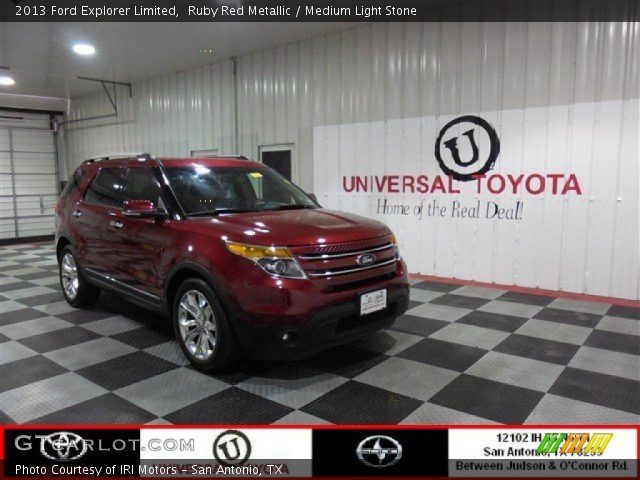 2013 Ford Explorer Limited in Ruby Red Metallic