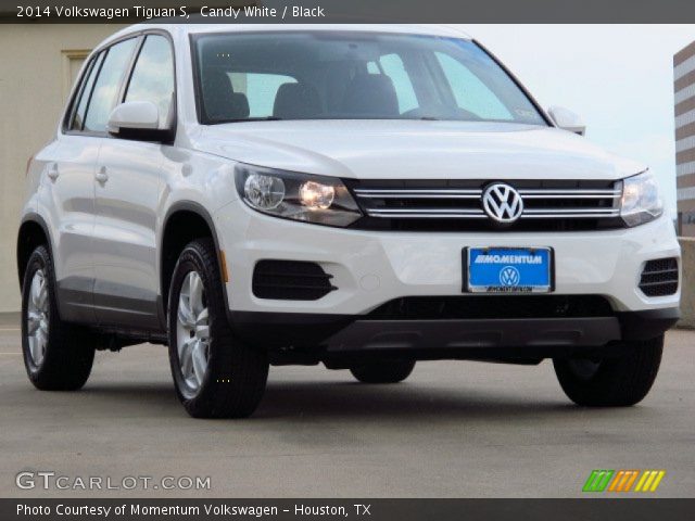 2014 Volkswagen Tiguan S in Candy White