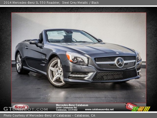 2014 Mercedes-Benz SL 550 Roadster in Steel Grey Metallic