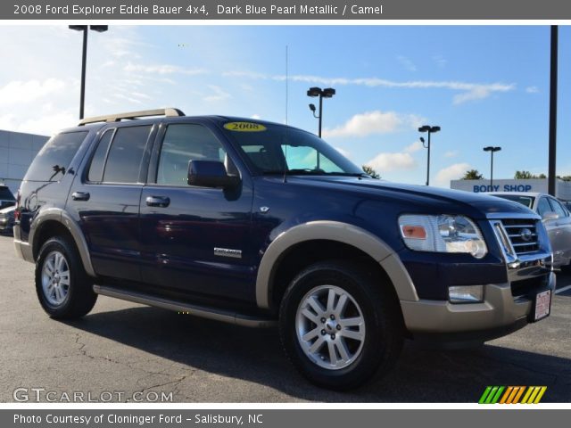 2008 Ford Explorer Eddie Bauer 4x4 in Dark Blue Pearl Metallic