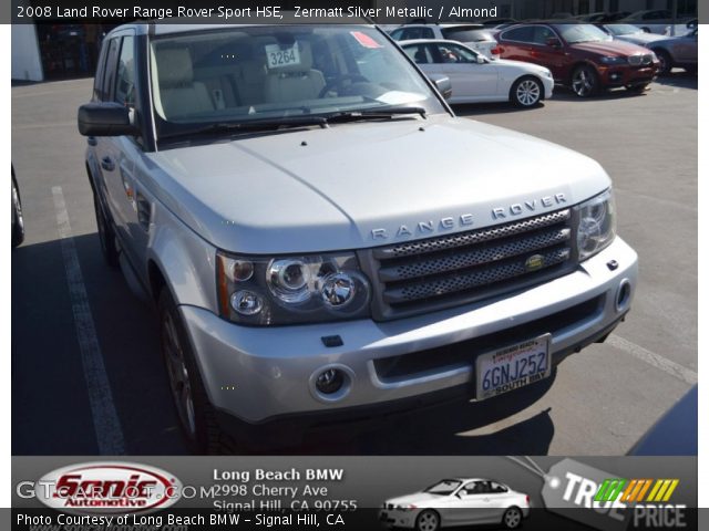 2008 Land Rover Range Rover Sport HSE in Zermatt Silver Metallic