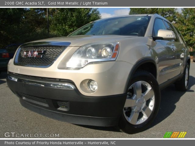 2008 GMC Acadia SLT in Gold Mist Metallic