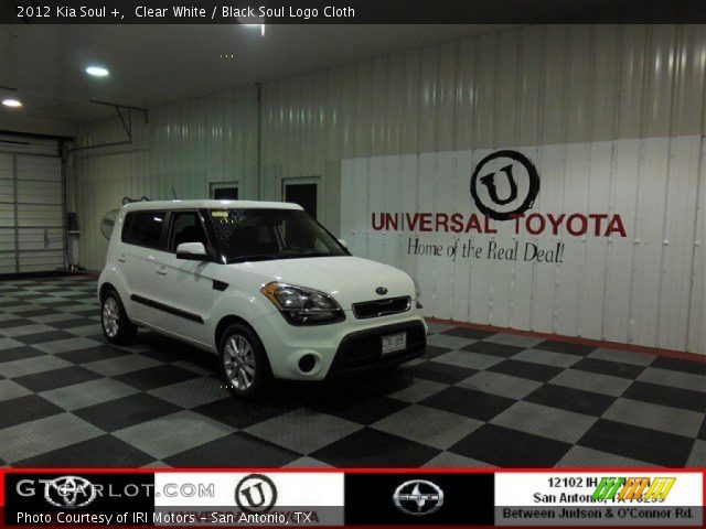 2012 Kia Soul + in Clear White