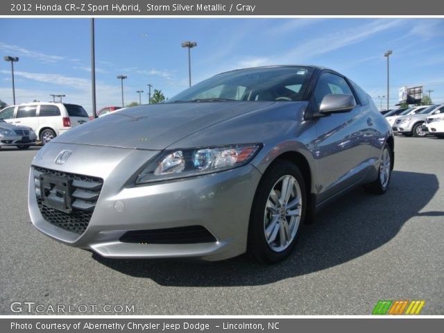 2012 Honda CR-Z Sport Hybrid in Storm Silver Metallic