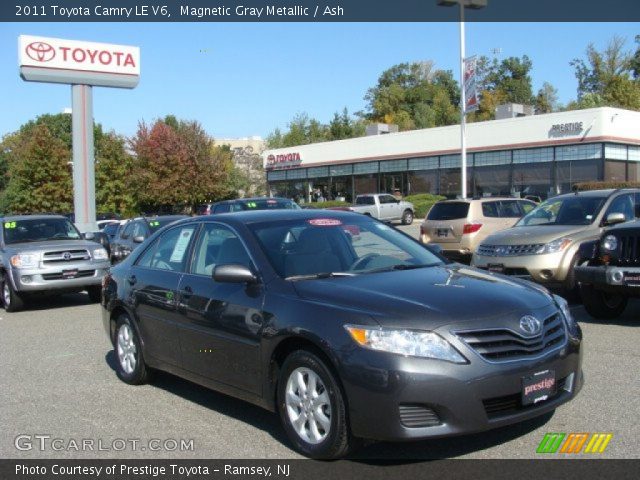 2011 Toyota Camry LE V6 in Magnetic Gray Metallic