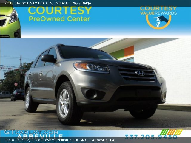 2012 Hyundai Santa Fe GLS in Mineral Gray