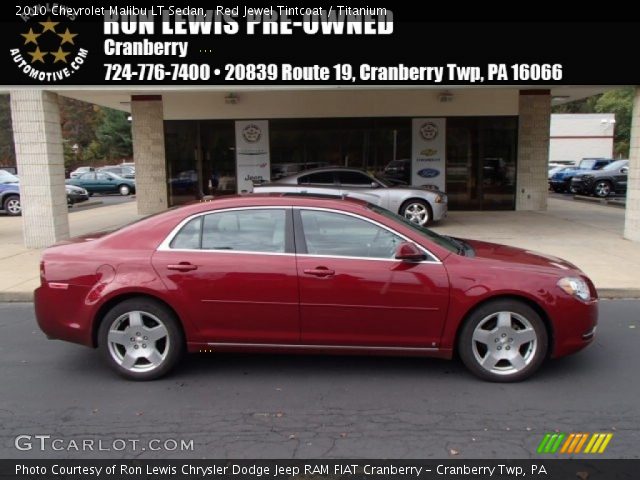 2010 Chevrolet Malibu LT Sedan in Red Jewel Tintcoat