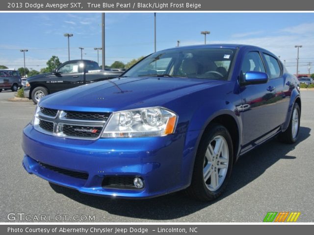 2013 Dodge Avenger SXT in True Blue Pearl