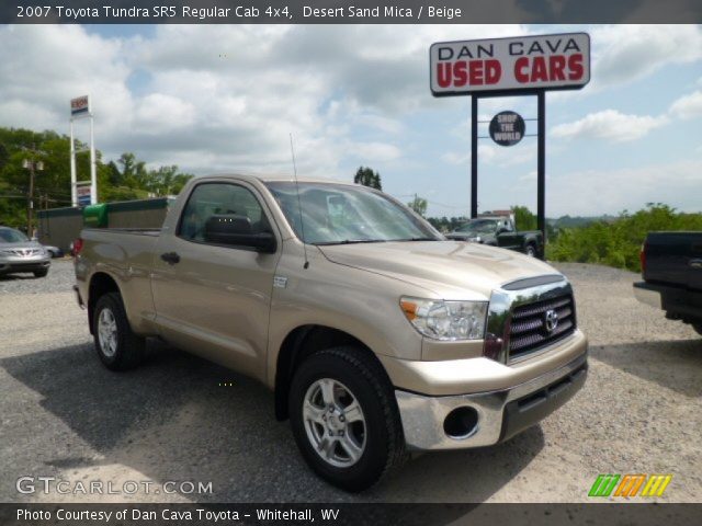 2007 Toyota Tundra SR5 Regular Cab 4x4 in Desert Sand Mica
